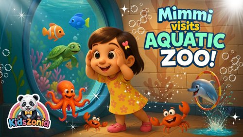 Mimmi Visits the Aquatic Zoo 🐳